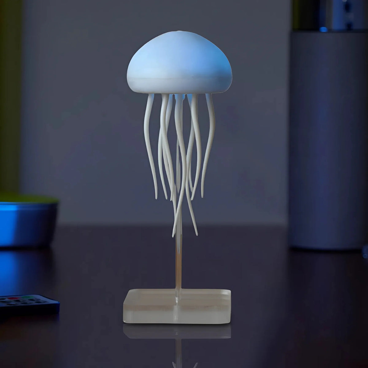 Jellyfish Mood Lamp – Portable LED Night Light for Bedroom & Desk Decor