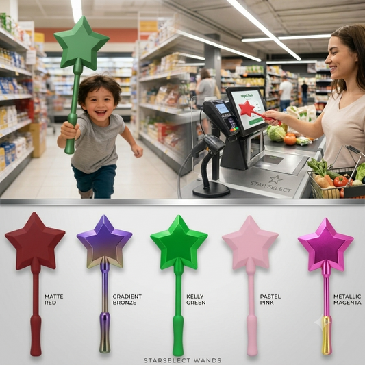 Star Magic Wand Card Holder – Fun 3D Printed Tap-to-Pay Accessory